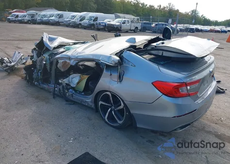 2018 Honda Accord Sport из США, поврежденный, VIN 1HGCV1F3XJA109178